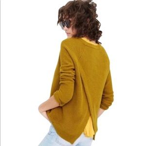 Madewell Cross Back Pullover Sweater